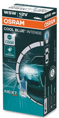 10 Pieces OSRAM W5W 12V W2.1x9.5d 5W Cool Blue INTENSE NextGen Halogen